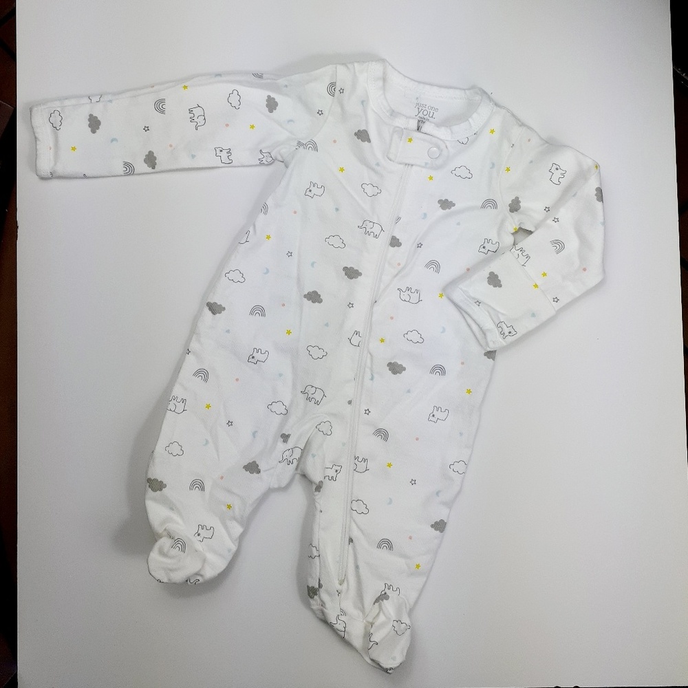 Bundle 3 pajamas for newborn elephant theme - Picture 4 of 4